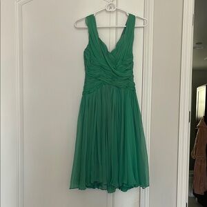 Elegant Green vintage Dress